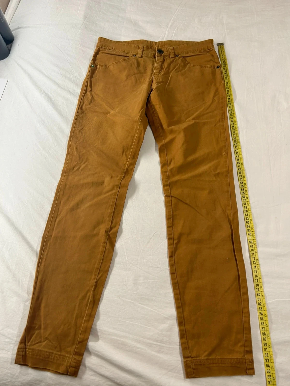 Bruine vintage denim in Benetton-stijl – photo 2
